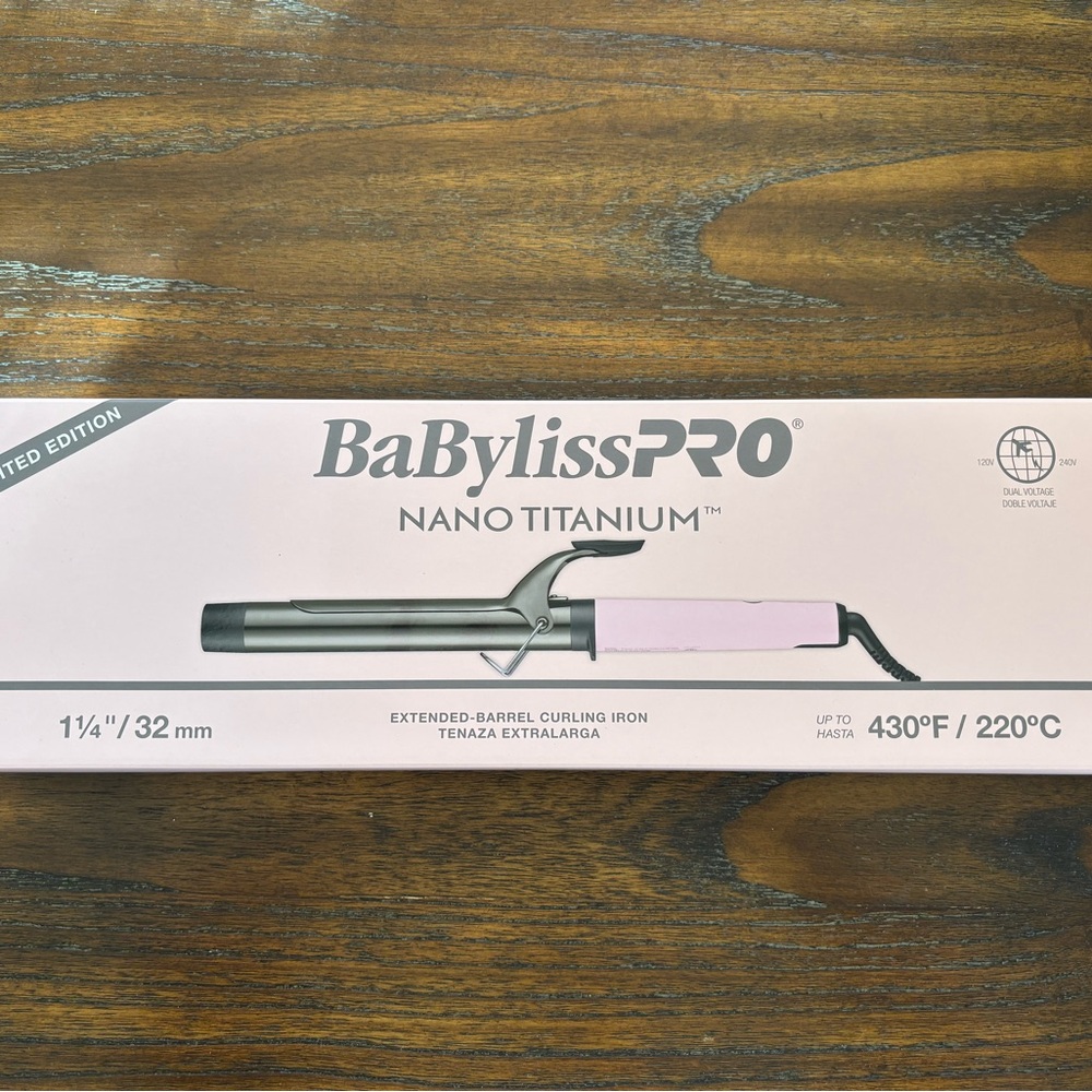 BaByliss Pink Packaging